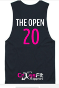 "THE OPEN 20" CrossFit Sapphire Unisex Muscle  4